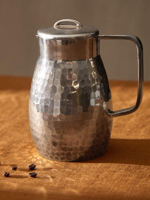 Antique and Vintage - 1950s Gio Ponti for Fratelli Calderoni Silver-Plated Coffee Pot -  - ABASK