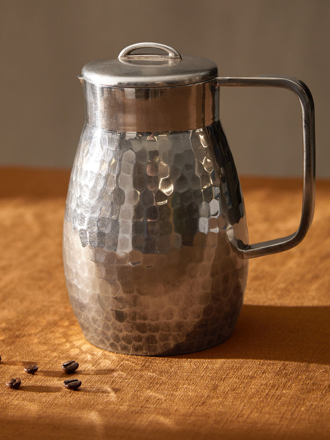 Antique and Vintage - 1950s Gio Ponti for Fratelli Calderoni Silver-Plated Coffee Pot -  - ABASK