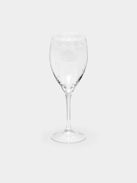 Artel - Staro Hand-Engraved Crystal White Wine Glasses (Set of 6) -  - ABASK - 