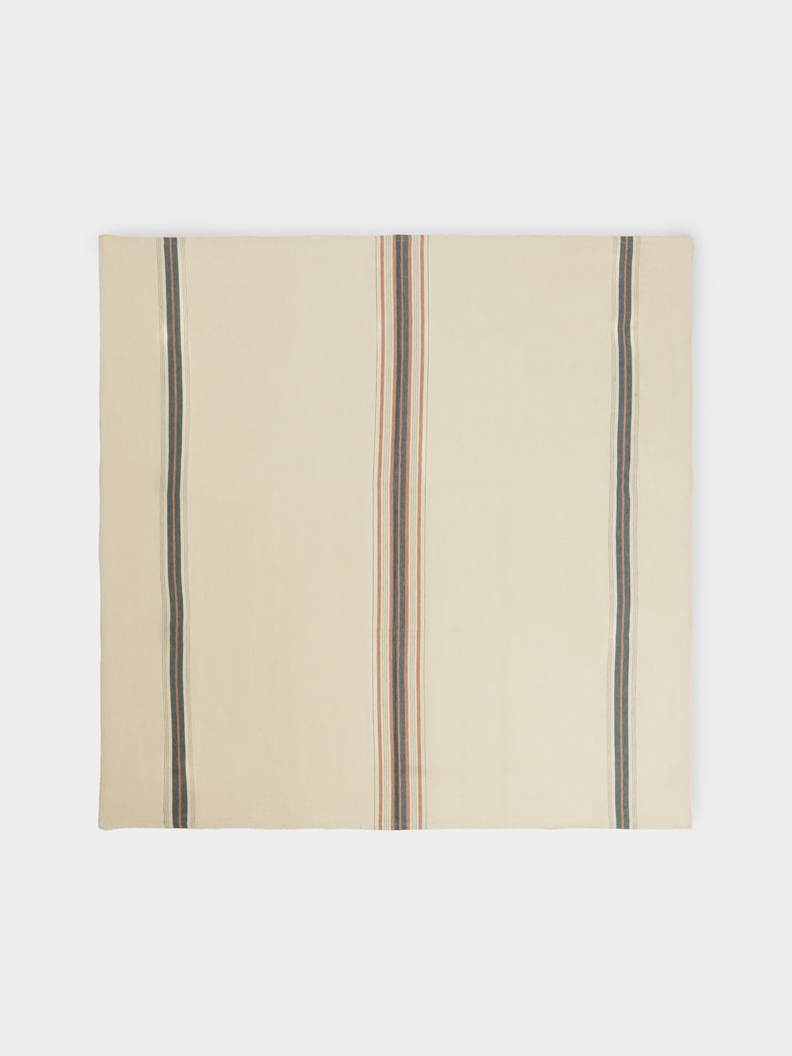 Libeco - Gypsum Belgian Linen Square Tablecloth -  - ABASK