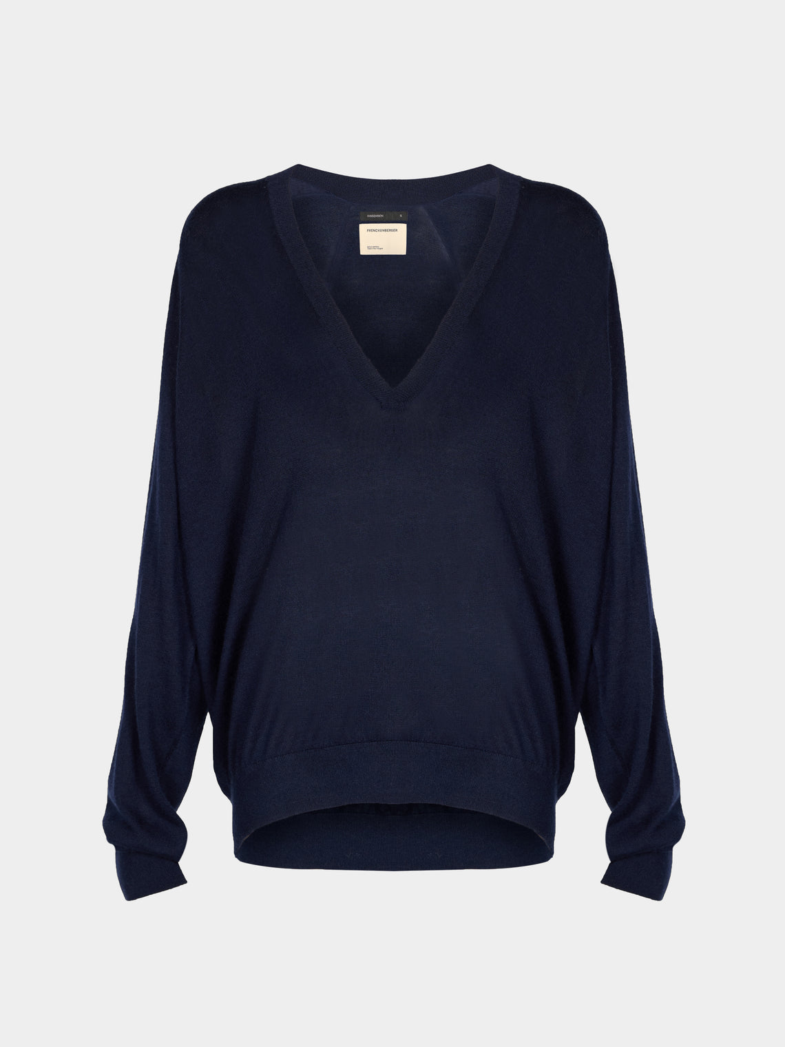 Frenckenberger - Johnny Cashmere V-Neck Sweater | Size: XS -  - ABASK - 