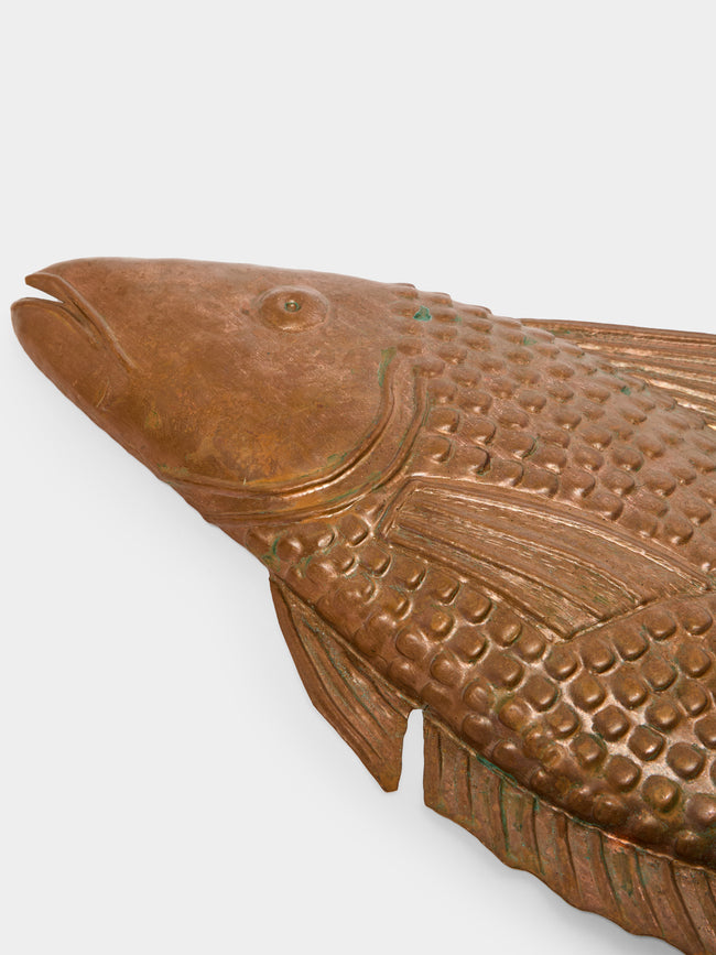 Antique and Vintage - 19th-Century Copper Fish -  - ABASK