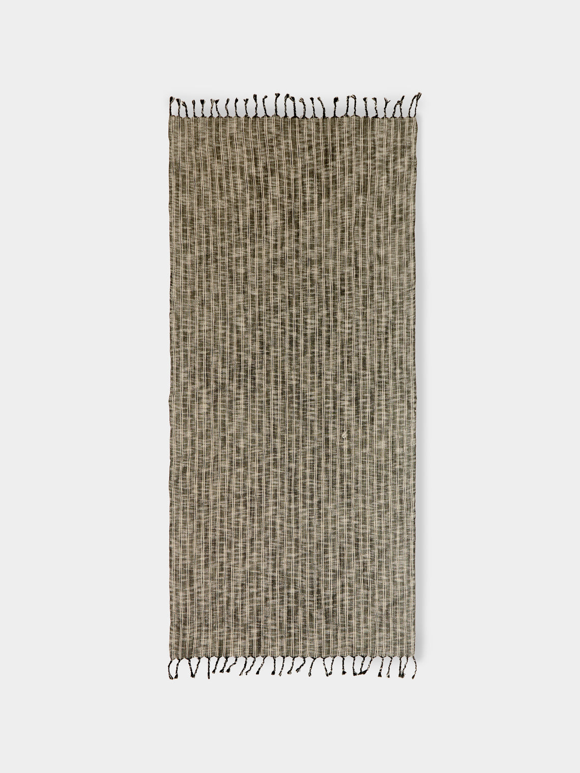 Mizar & Alcor - Basil Handwoven Linen and Cotton Towels (Set of 2) -  - ABASK