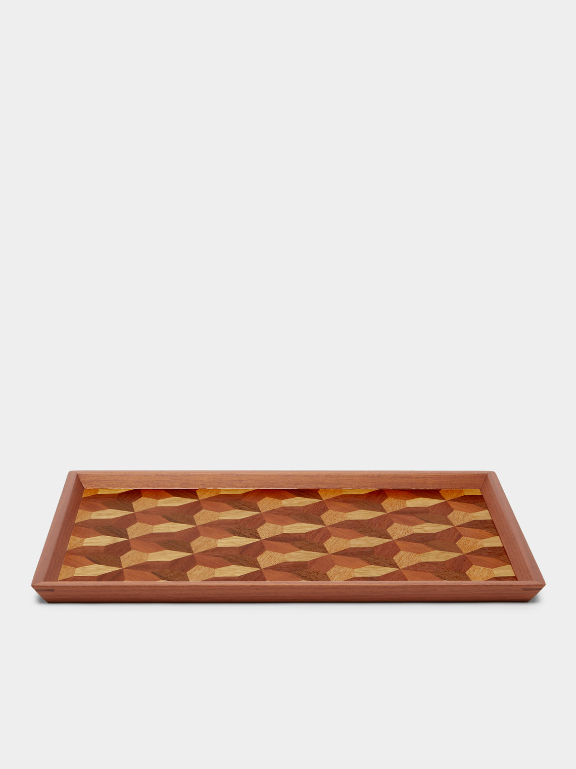 Mori Kougei - Poke Wood Rectangular Tray -  - ABASK