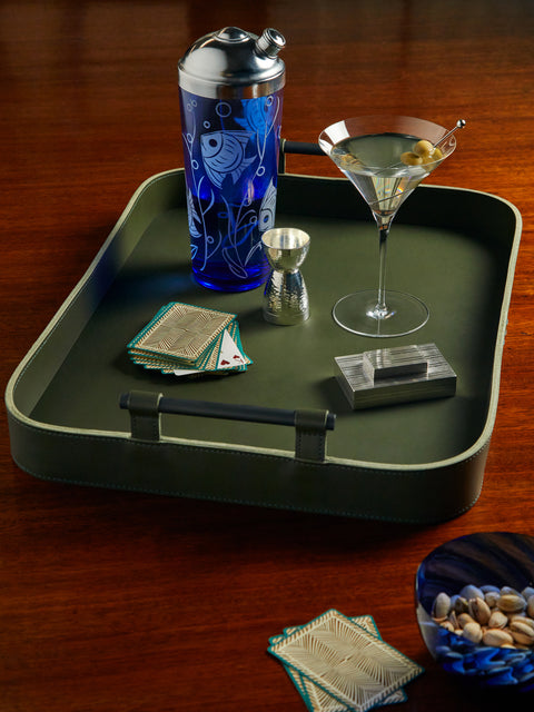 Rabitti 1969 - Portofino Leather Tray -  - ABASK