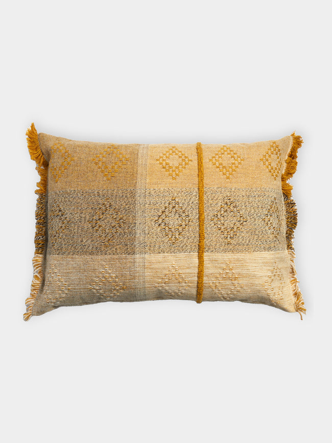 Maria Sigma - Ariadne Handwoven Wool and Alpaca Cushion -  - ABASK - 