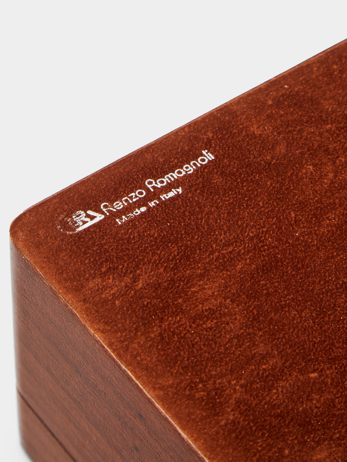 Renzo Romagnoli - Leather and Wood Humidor Case -  - ABASK