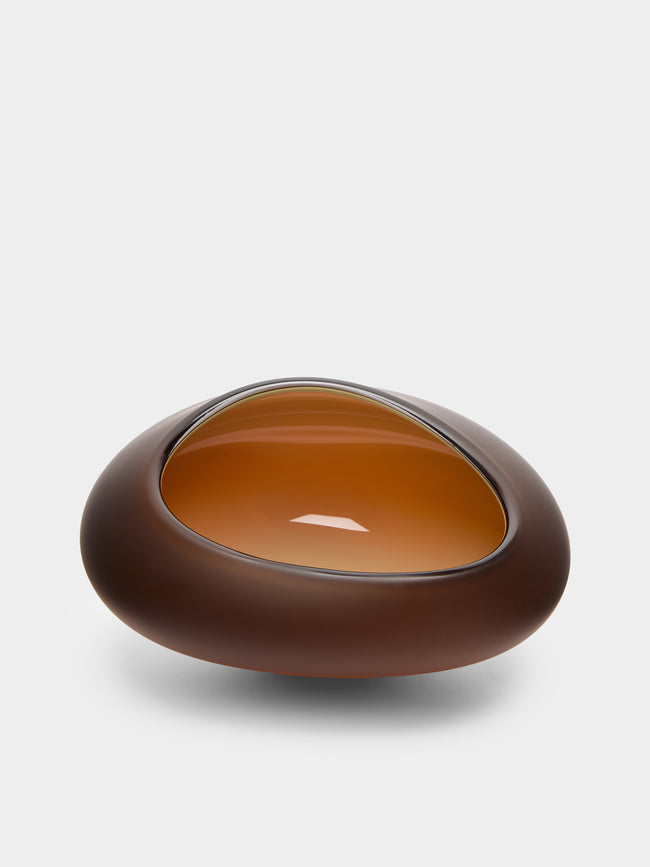 David Valner - Polypore Hand-Blown Glass Large Bowl -  - ABASK - 