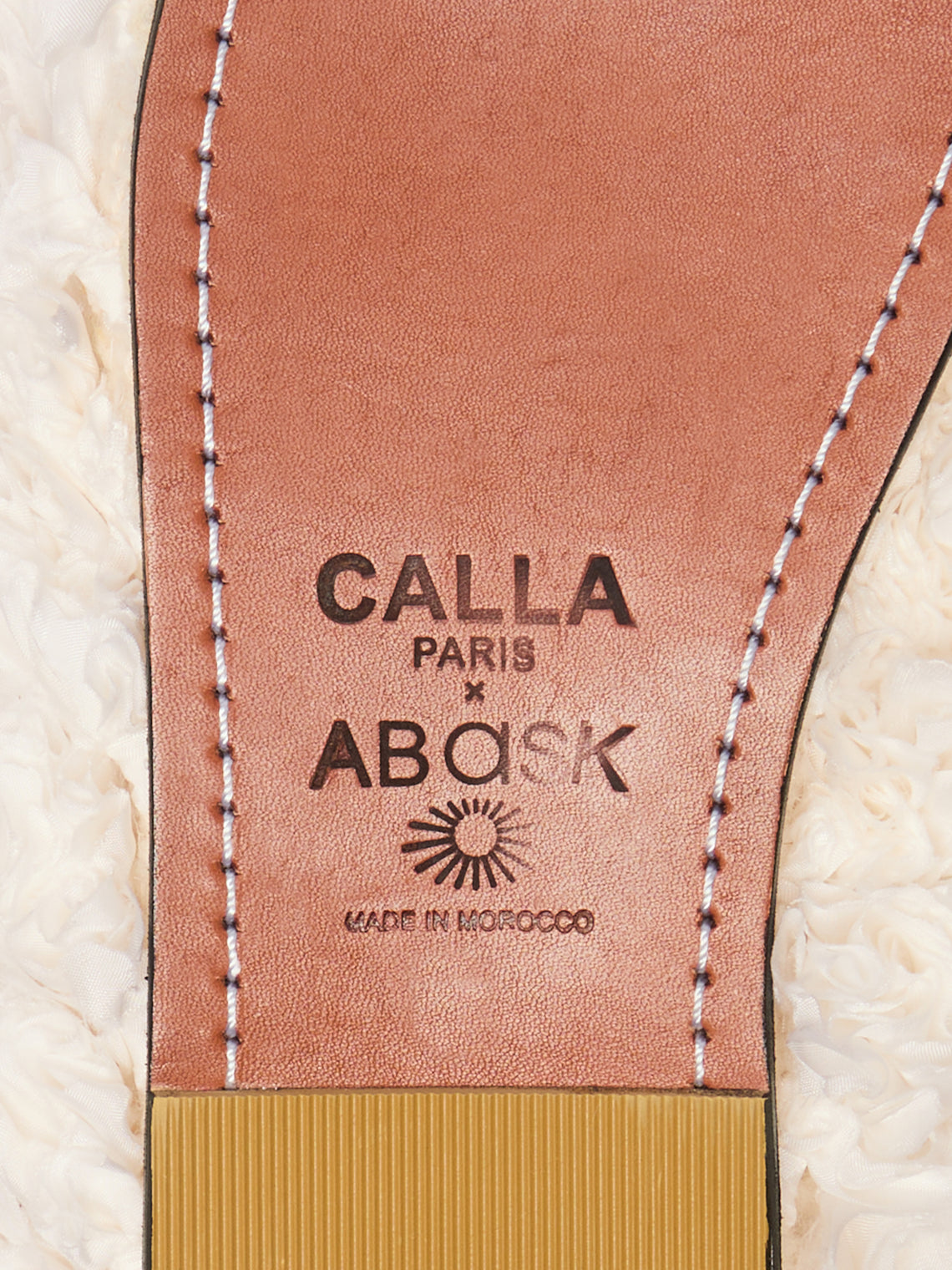 Calla - Mono Aili Babouche Slippers | Size: 38 -  - ABASK