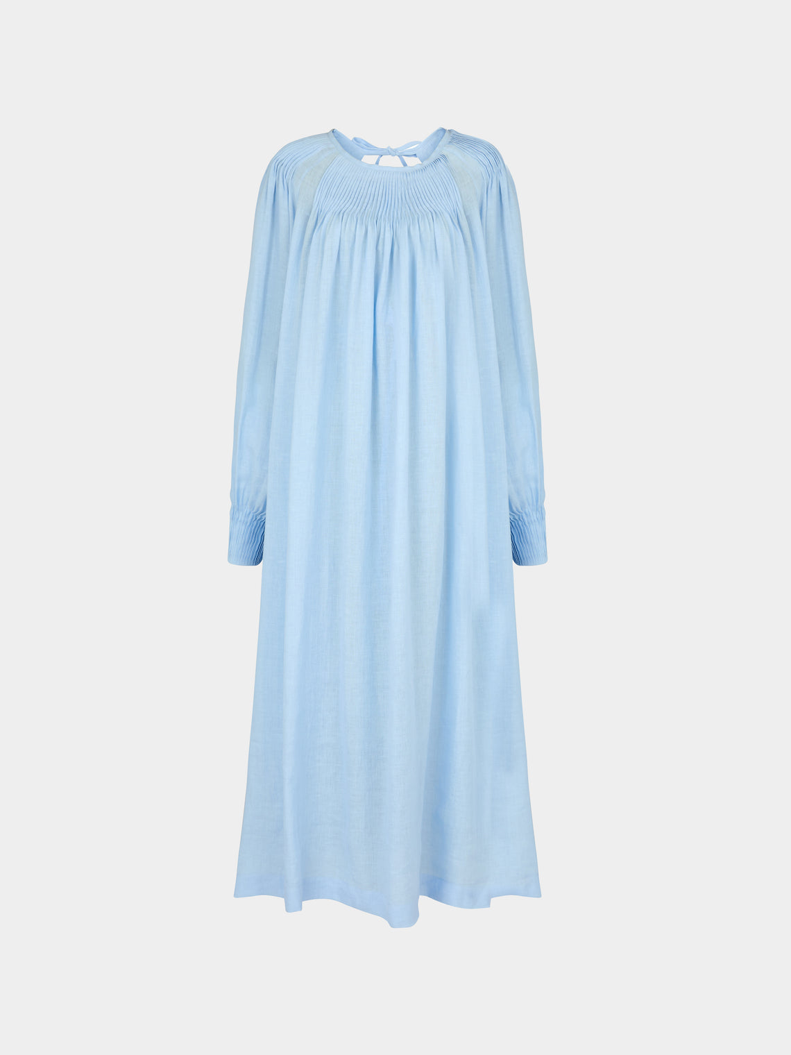 Les Vacances D'Irina - Robe de Nuit Linen Long Dress | One Size -  - ABASK - 