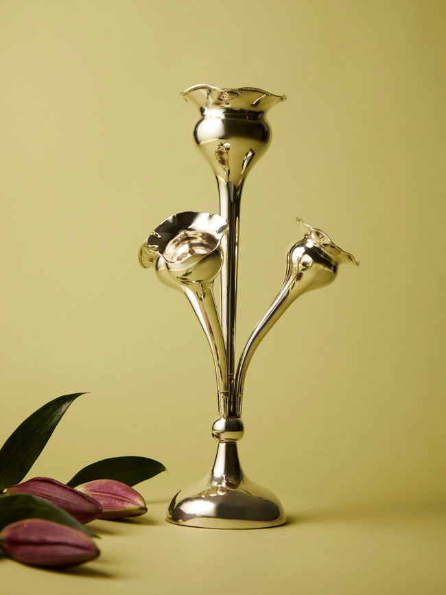 Antique and Vintage - 1910 Silver Tulipiere -  - ABASK