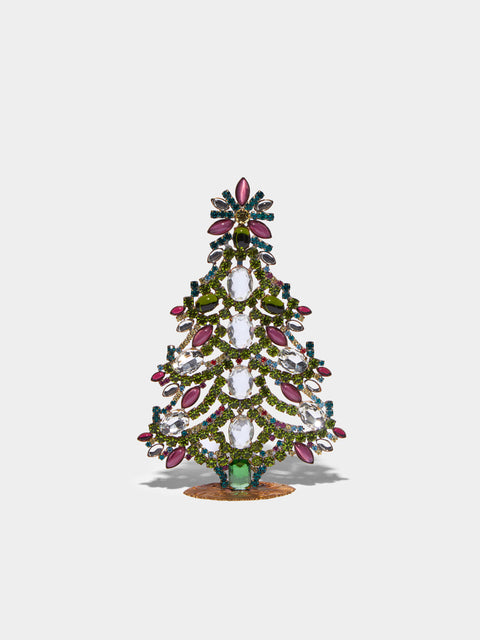 Antique and Vintage - 1930s Czech Jewelled Small Christmas Tree -  - ABASK - 