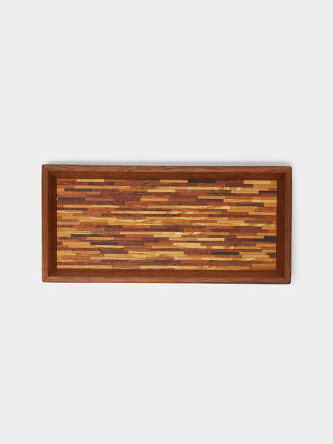 Mori Kougei - Poke Wood Long Tray -  - ABASK - 