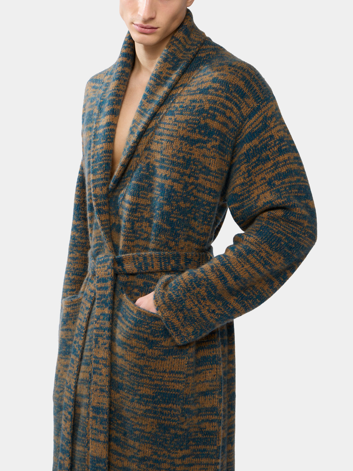 Twisted Cashmere Robe