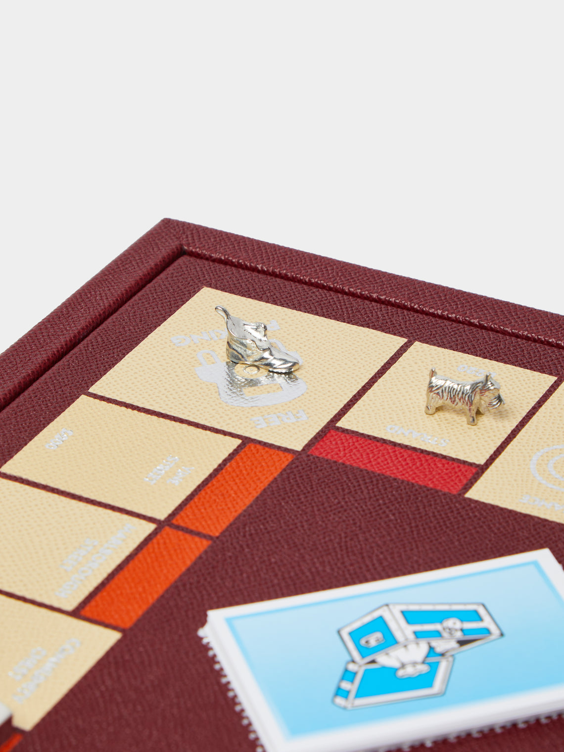 Geoffrey Parker - Leather Monopoly Set -  - ABASK