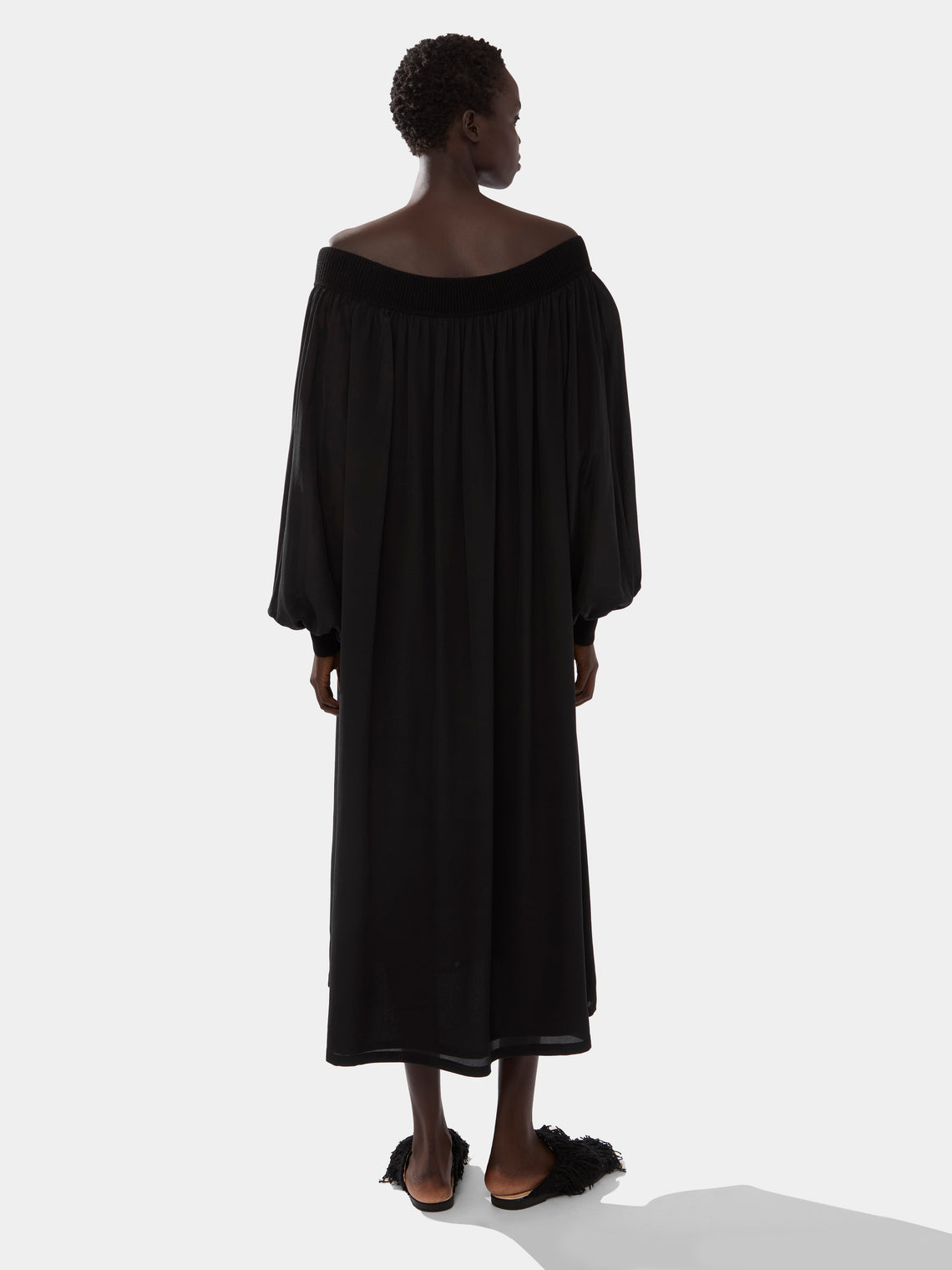 Ryan Roche - Silk and Cashmere Long Dress -  - ABASK