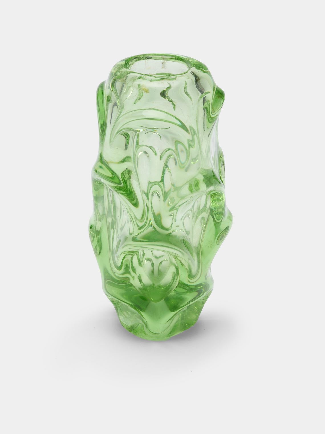 Antique and Vintage - 1960s Czech Glass Vase -  - ABASK - 