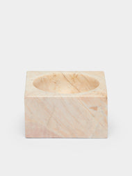 Stoned - Marble Block Bowl -  - ABASK - 