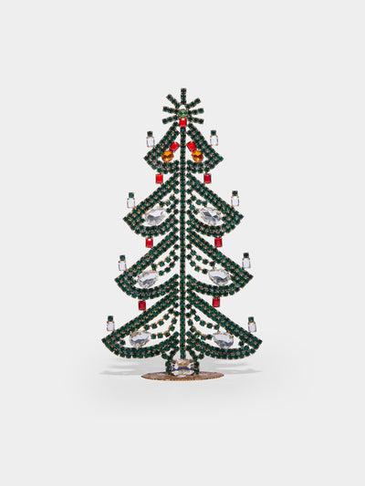 Antique and Vintage - 1930s Czech Jewelled Medium Christmas Tree -  - ABASK - 