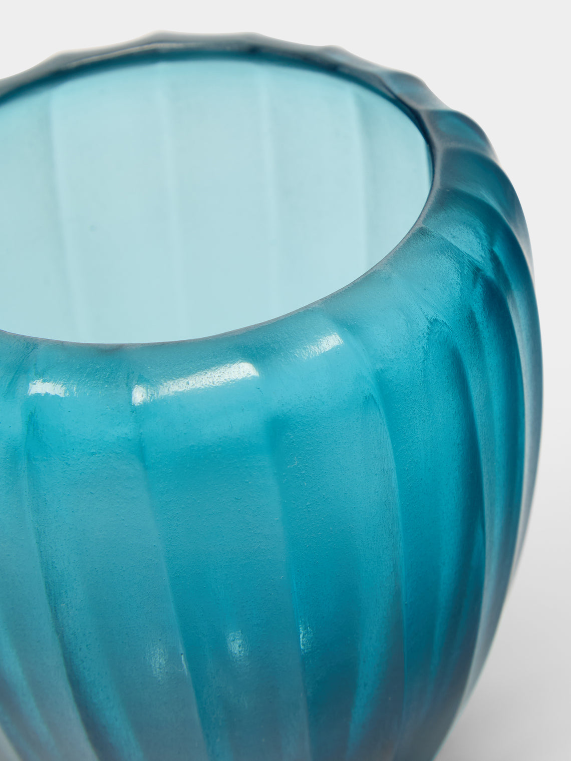 Micheluzzi Glass - Goccia Coste Hand-Blown Murano Glass Mini Vase -  - ABASK