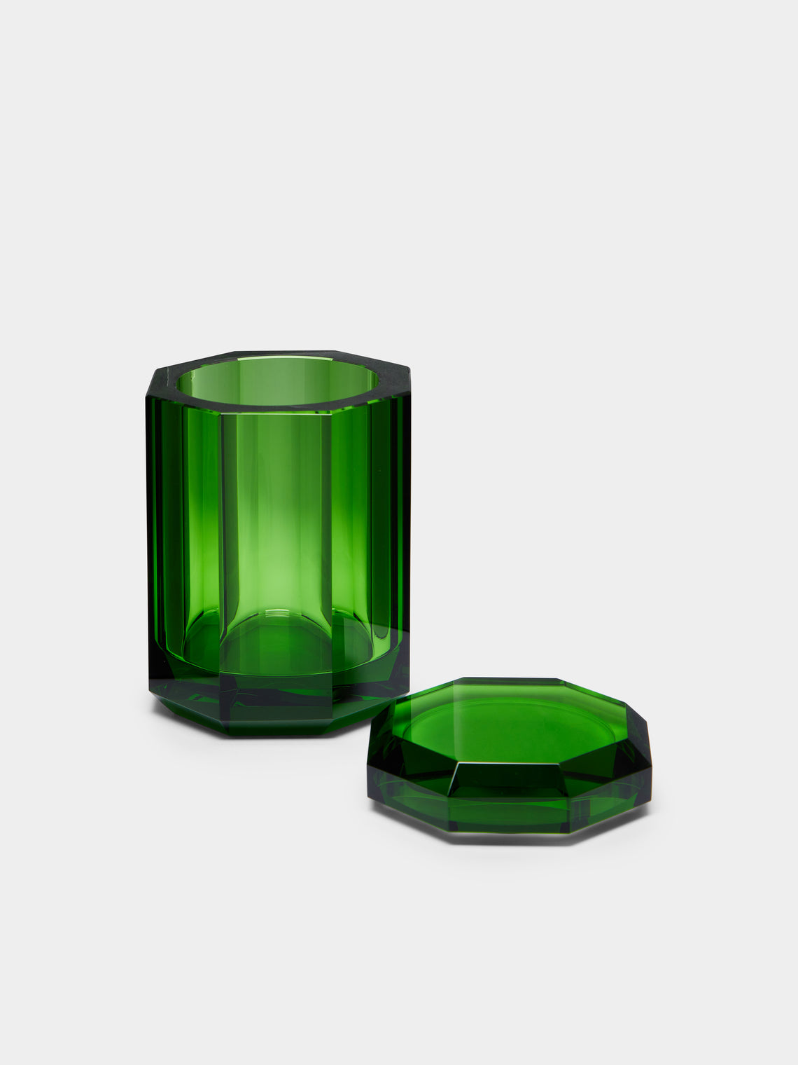 Decor Walther - Cut Crystal Lidded Jar -  - ABASK