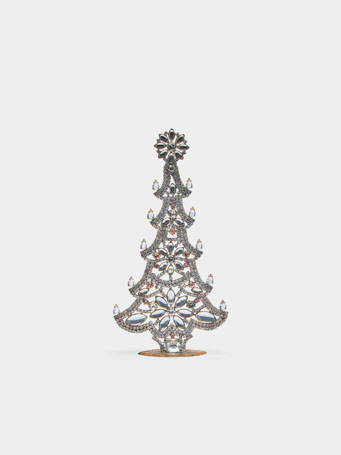 Antique and Vintage - 1930s Czech Jewelled Small Christmas Tree -  - ABASK - 