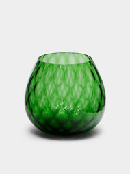 NasonMoretti - Macramé Hand-Blown Murano Glass Tealight Holder -  - ABASK - 