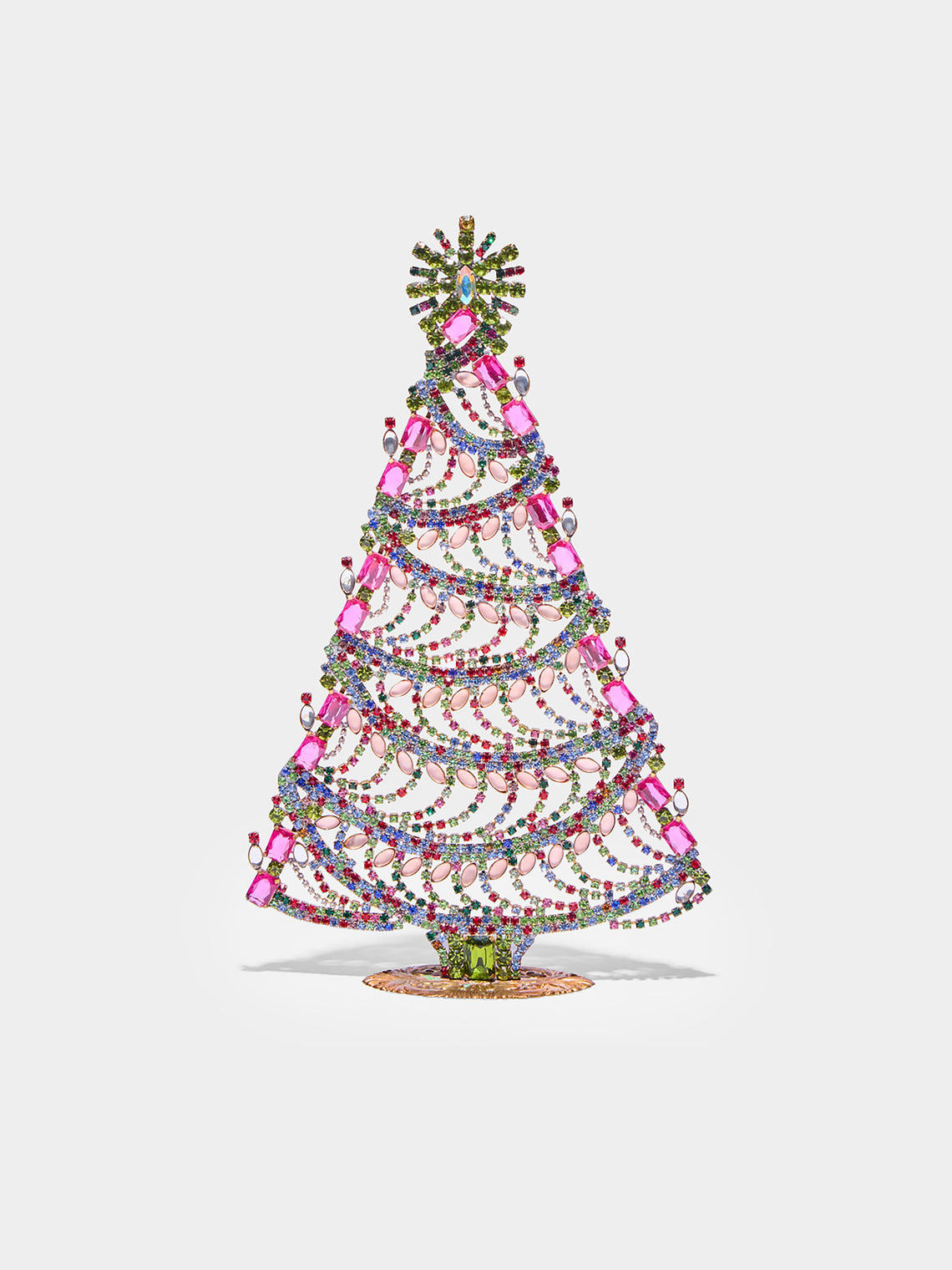 Antique and Vintage - 1930s Czech Jewelled Large Christmas Tree -  - ABASK - 