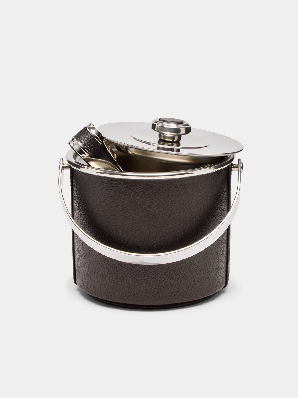 Cassigoli - Inox Leather Ice Bucket -  - ABASK