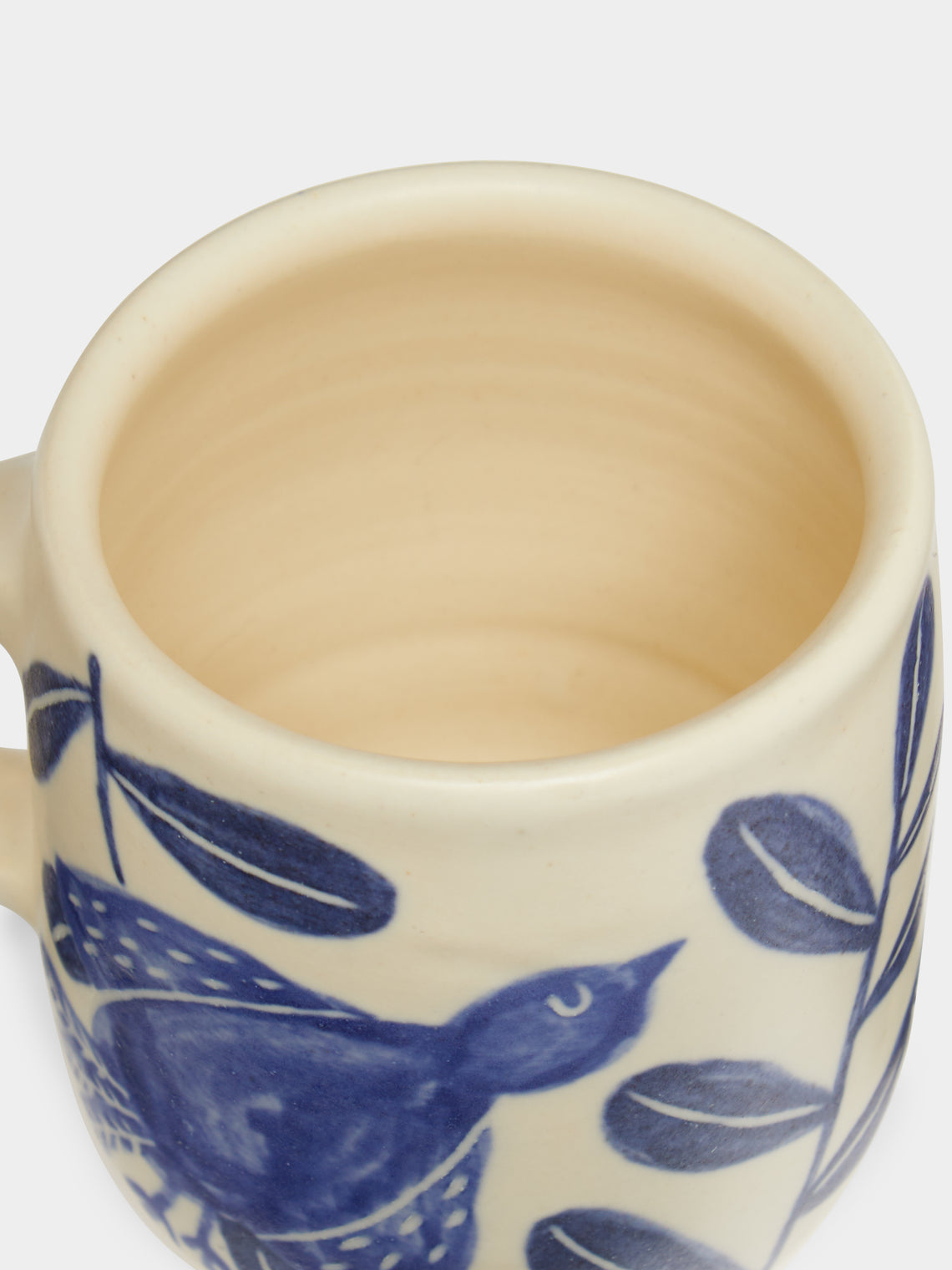 Azul Patagonia - Flying Bird Hand-Painted Ceramic Mugs (Set of 2) -  - ABASK