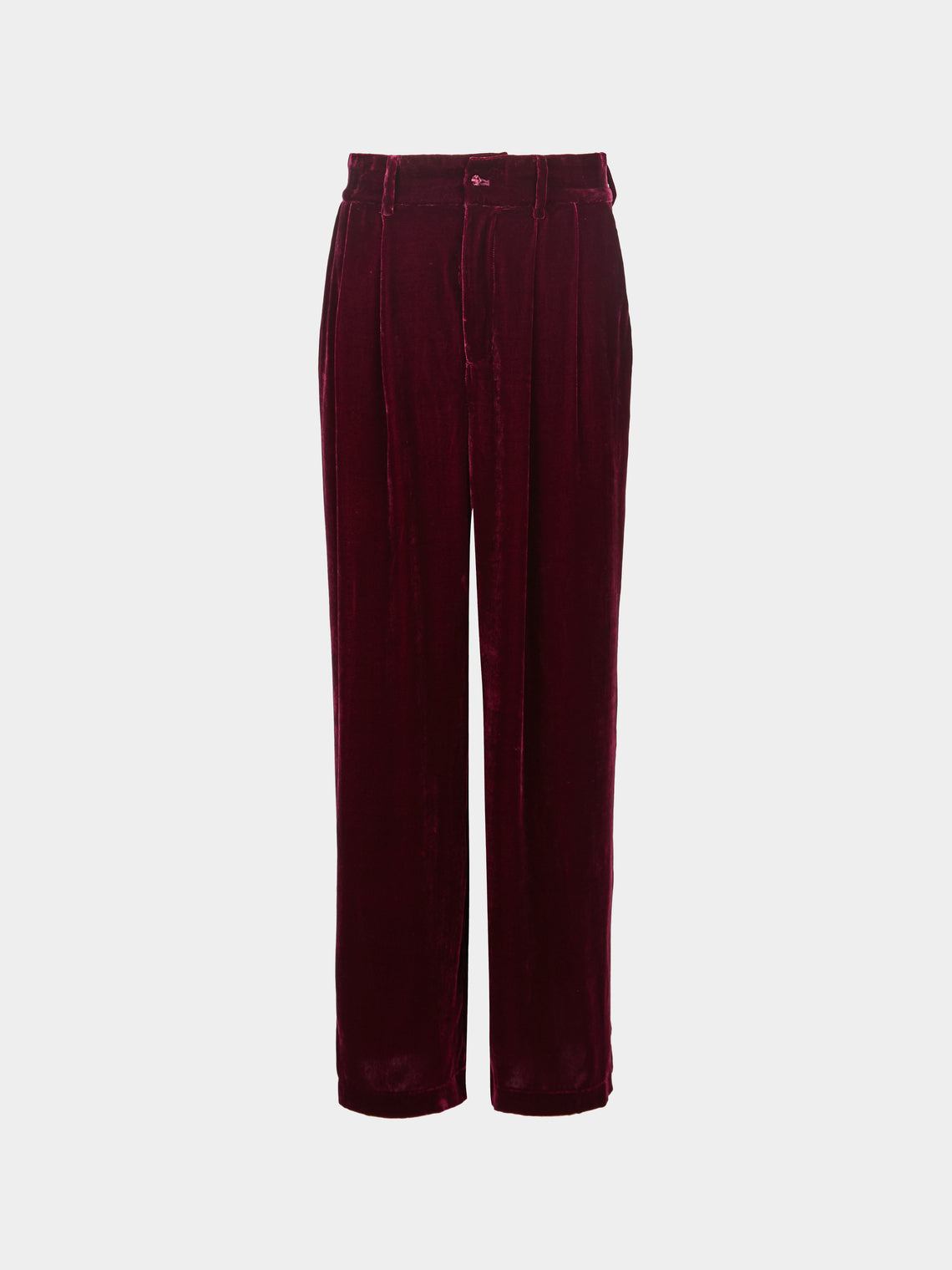 Yali Milano - Velvet Trousers | Size: S -  - ABASK - 