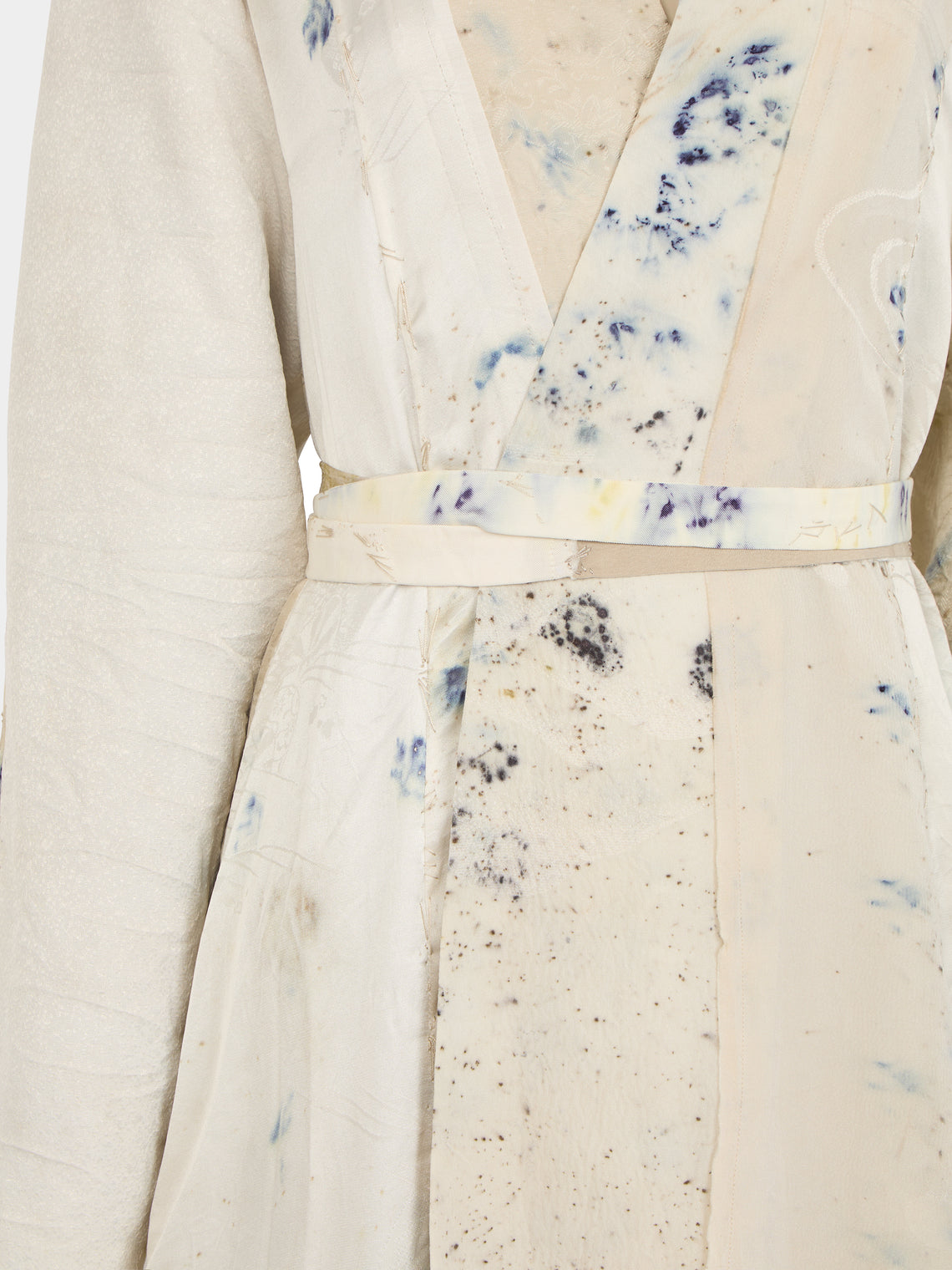 Considered Objects - Irregular Hand-Stitched Silk Robe | Size: S -  - ABASK