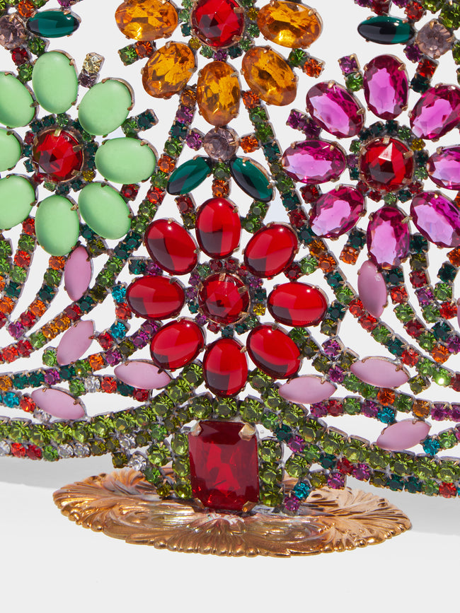 Antique and Vintage - 1930s Czech Jewelled Large Christmas Tree -  - ABASK