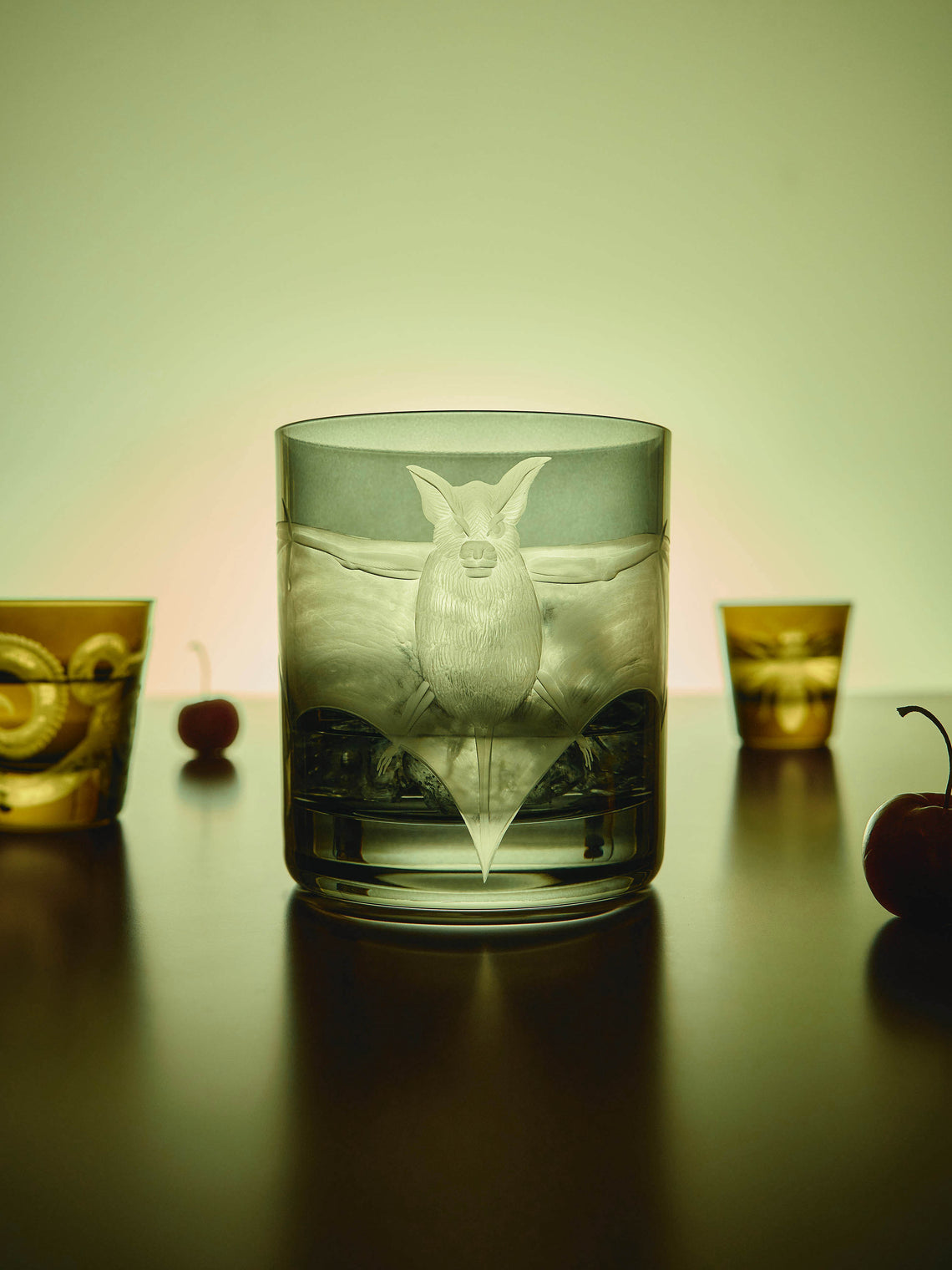 Artel - Cabinet of Curiosities Hand-Engraved Crystal Double Old Fashioned Tumbler -  - ABASK