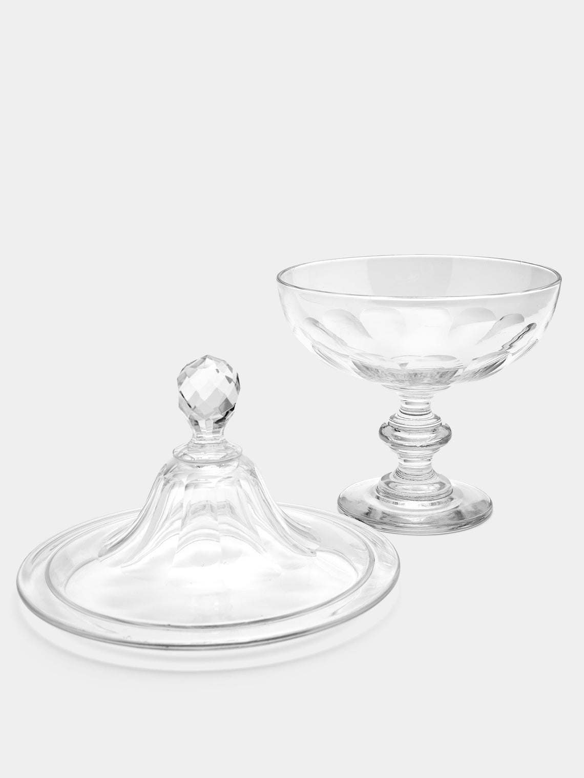 Antique and Vintage - 19th-Century Crystal Candy Dish -  - ABASK