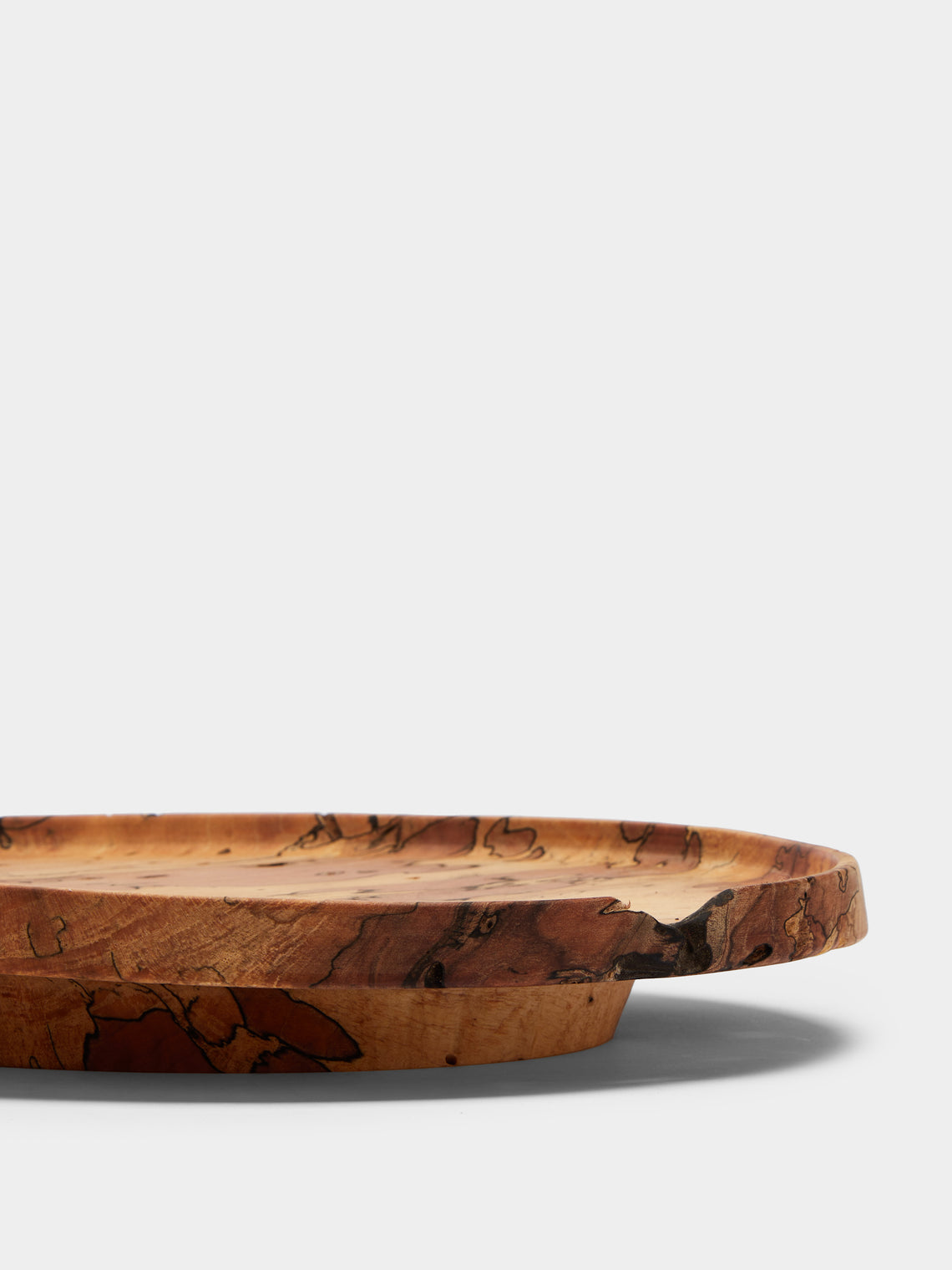 Iida Woodturning - Hand-Turned Wood Tray -  - ABASK