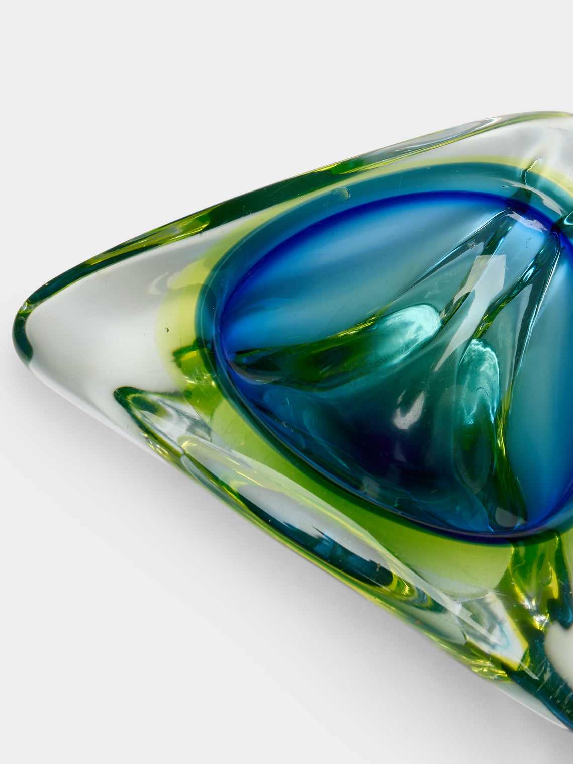 Antique and Vintage - 1960s Flavio Poli Murano Glass Bowl -  - ABASK