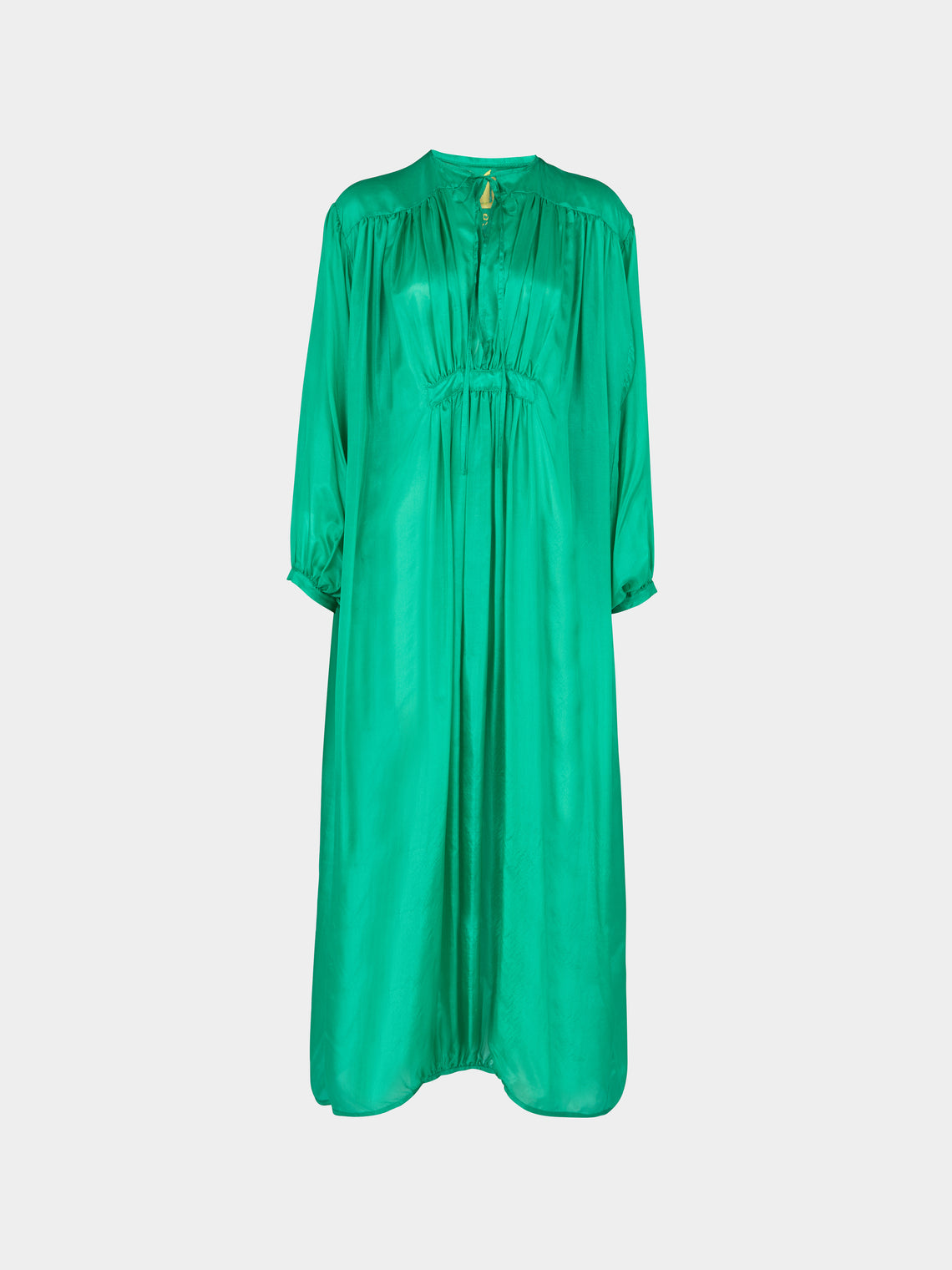 Les Vacances D'Irina - The Hazy Nipple Cotton Long Dress | One Size -  - ABASK - 