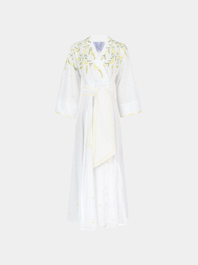 Thierry Colson - The Almudena Cotton Long Dress | Size: XS -  - ABASK - 