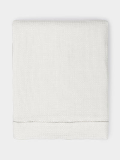 Volga Linen - Liège Hem-Stitch Linen Bath Sheets (Set of 4) -  - ABASK - 