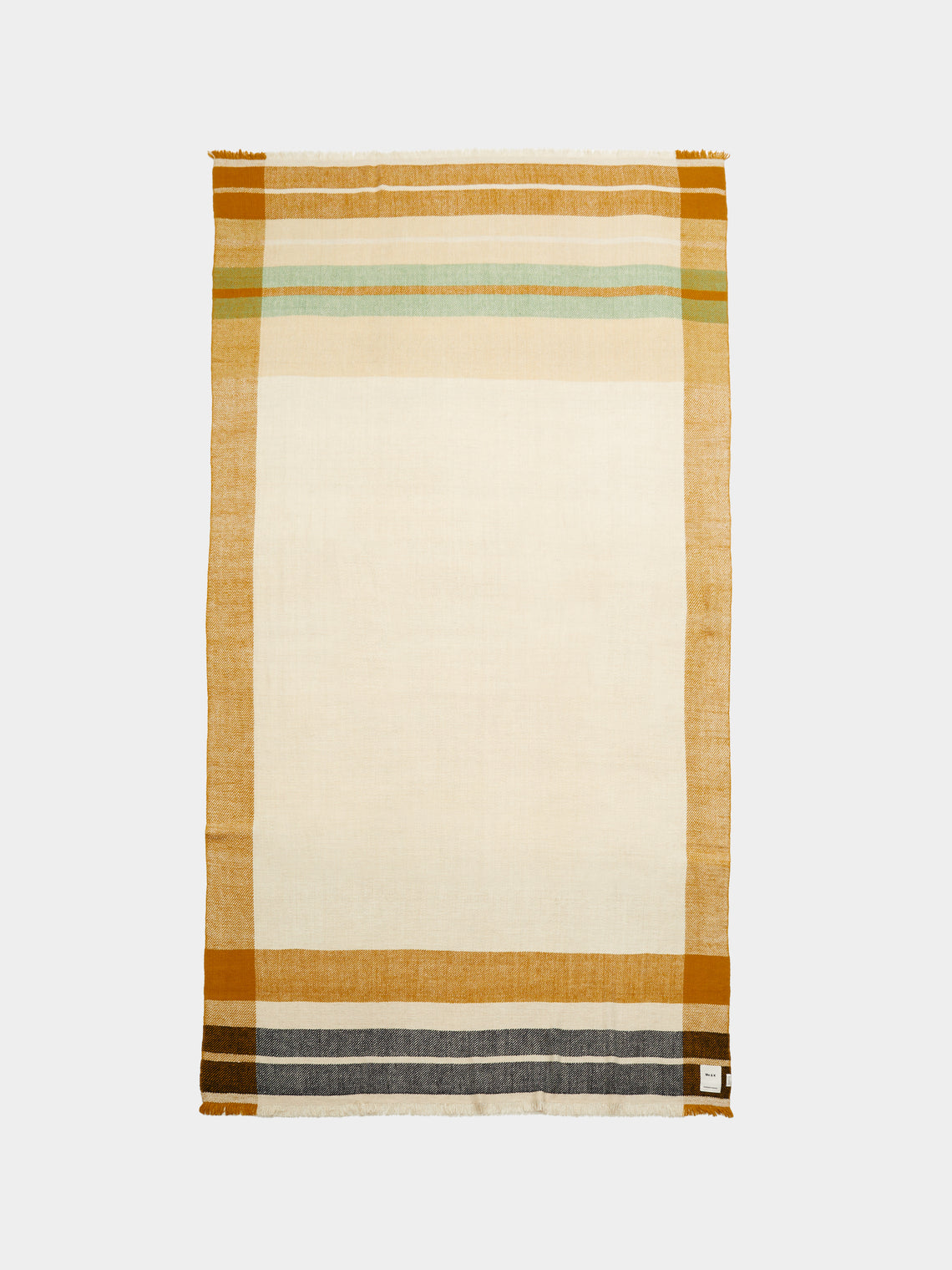 Me & K - Cashmere Striped Blanket -  - ABASK - 