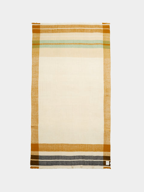 Me and K - Cashmere Striped Blanket -  - ABASK - 