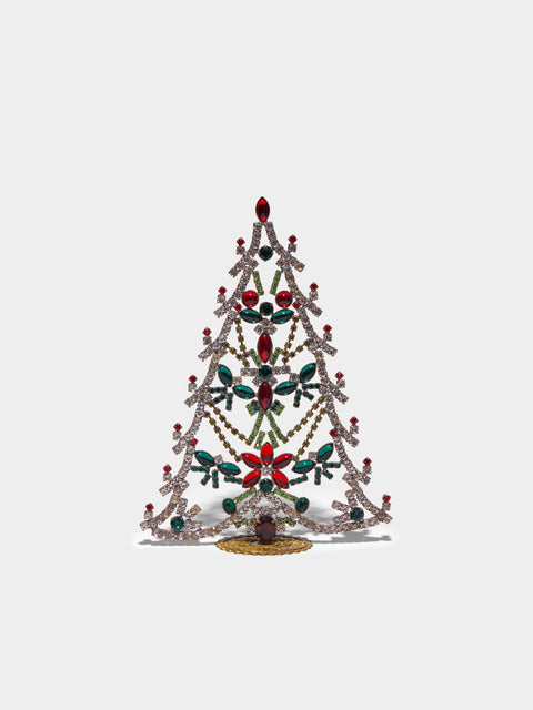 Antique and Vintage - 1930s Czech Jewelled Small Christmas Tree -  - ABASK - 