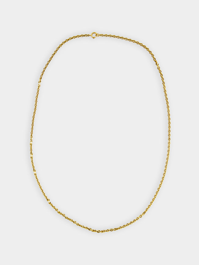 Mahnaz Collection - Vintage Meister 18-Karat Gold Chain Necklace -  - ABASK - 