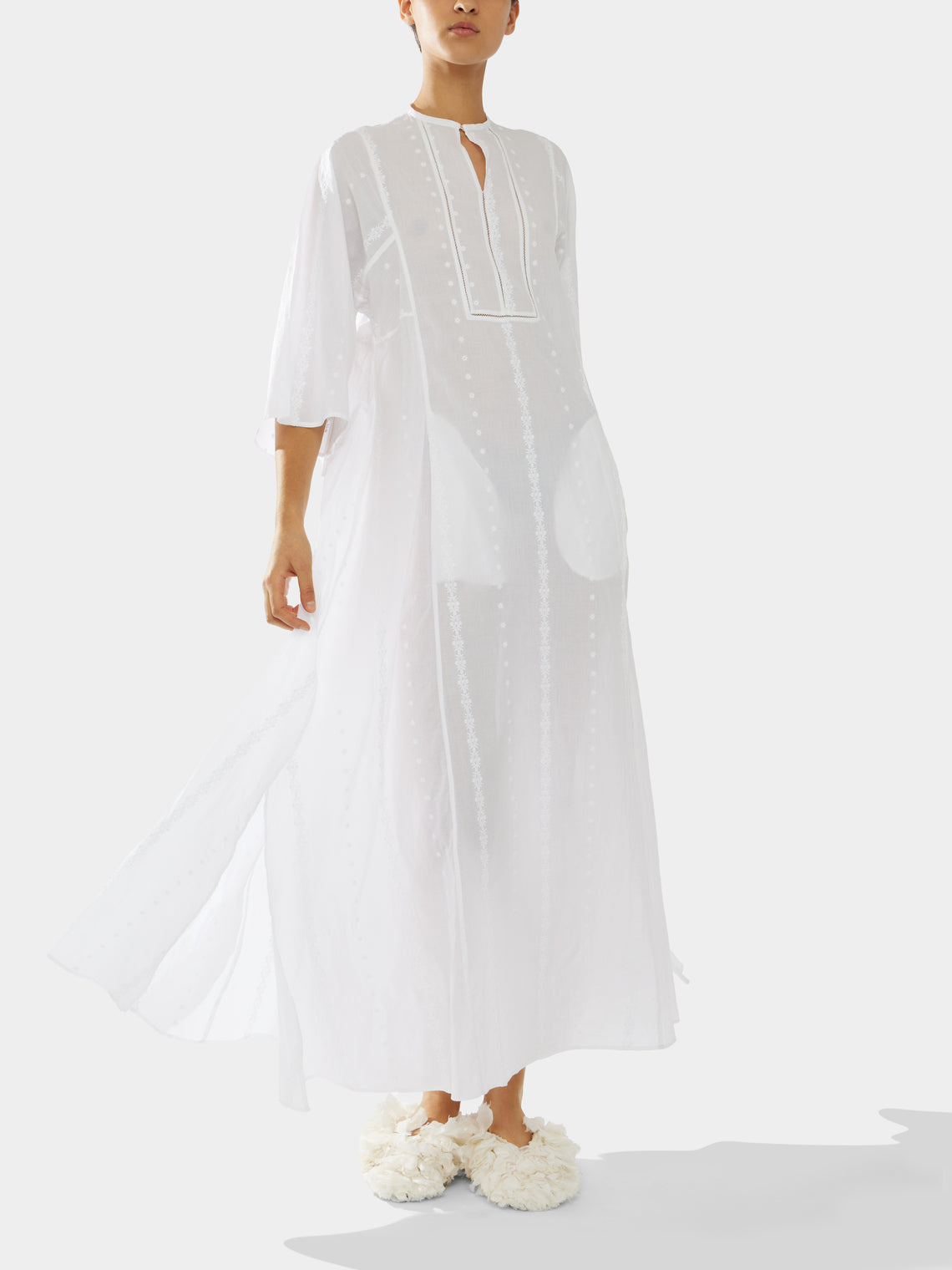 Thierry Colson - The Rachel Cotton Kaftan | Size: S -  - ABASK