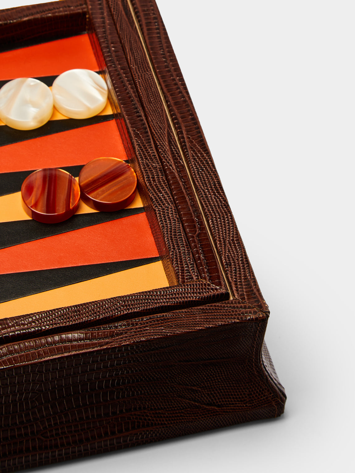 Renzo Romagnoli - Leather Backgammon and Chess Compendium -  - ABASK