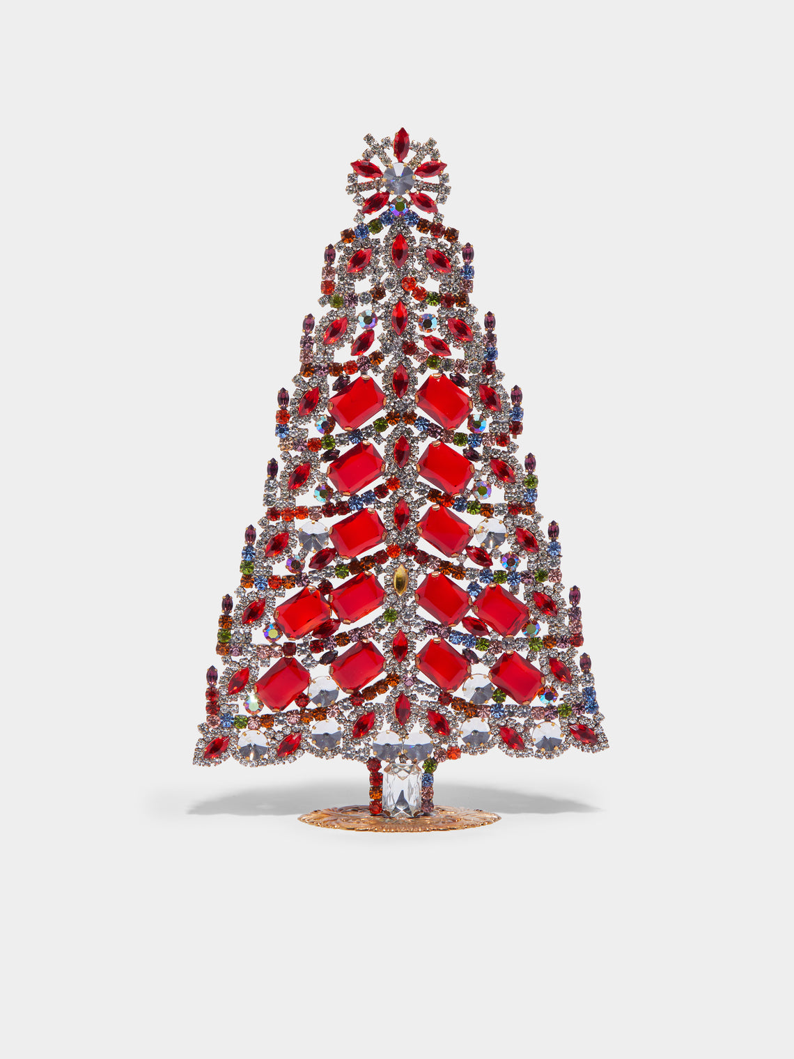 Antique and Vintage - 1930s Czech Jewelled Large Christmas Tree -  - ABASK - 