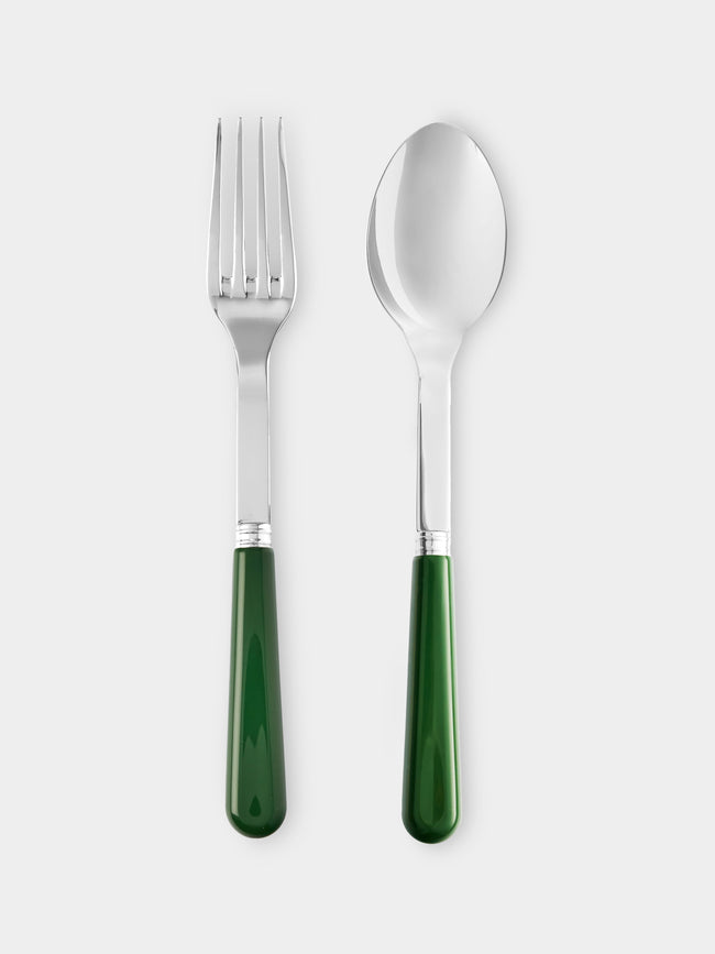 Sabre - Pop Serving Cutlery Set - Green - ABASK - 