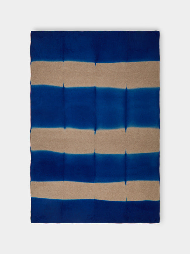 Suzusan - Shibori Cashmere Throw (79in/2m) -  - ABASK