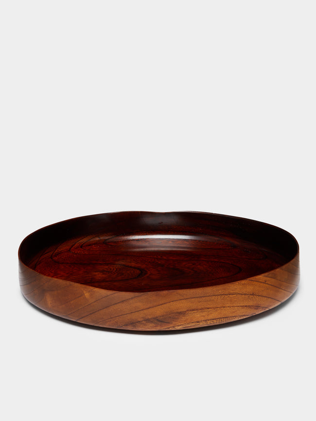 Suk Keun Kang - Hamji Ottchil Wood Low Bowl -  - ABASK - 